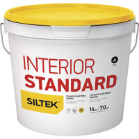 Siltek Interior Standard Фарба глибоко матова. База А (14 кг) (пал 44 шт)