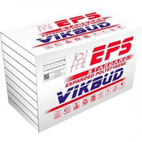    Пінополістирольні плити TM VIKBUD EPS 70 (13) 20мм уп.30шт 0,01м3/шт 15 м.кв в уп