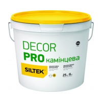 Siltek Decor Pro Штукатурка декоративная армированная микроволокном, короед 2,0 мм, база DА (25 кг)