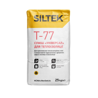   SILTEK Т-77 Суміш "Універсал" для теплоізоляції (25 кг) (пал.54 шт.) Ф2