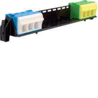       Утримувач з клемами PE/N для 1 рядних (РЕ/N 11xN+11xPE/3xN+3xPE). Hager VOLTA