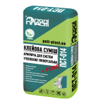 ПОЛИПЛАСТ ПСТ-014 Клеевая смесь для систем утепления универсальная 25кг(48) Ф2