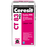   CERESIT СТ-83/27 PRO ЗИМА Суміш для пріклеювання ППС, 27 кг 