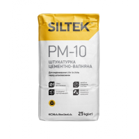 SILTEK PM -10/25кг Штукатурка цементно-известковая. Ручное и машинное нанесение.