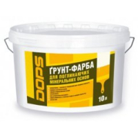 DOPS ГС-18 Грунт-краска с кварцевым наполнителем 10л