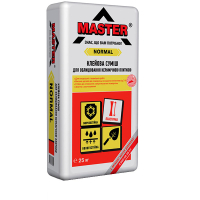 MASTER NORMAL Клей для плитки (для внутрішніх і зовнішніх робіт), 25кг