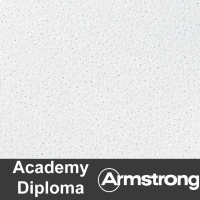 Плита ARMSTRONG Diploma Microlook 600х600х14мм /пачка15шт/