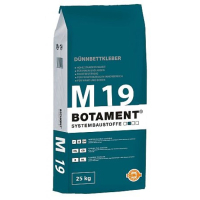 Botament Тонкошарова клейова суміш М19, 25кг