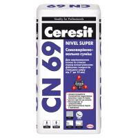 CERESIT СN-69 Самовыравнивающаяся смесь (толщина слоя от 3 до 15 мм.), Мешок 25 кг