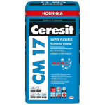 CERESIT СМ-17 AERO Super Flexible Высокоэластичная клющая смесь 25 кг 