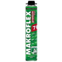 MAKROFLEX Піна монтажна PU PRO PREM.MEGA (під пістолет), 870мл