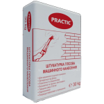 Штукатурка гипсовая PRACTIC машиного нанесения  30кг.