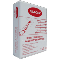 Штукатурка гіпсова PRACTIC машиного нанесення  30кг.