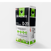 Wallmix D20 Стяжка армированная для полов с подогревом. М-200