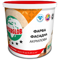ANSERGLOB Фарба фасадна акрилова , 28кг