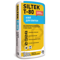 SILTEK Т-80 / 25кг Клей для плитки