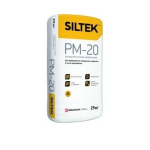 SILTEK PRO PМ-20 / 25кг Штукатурка гипсовая универсальная. Машинного нанесения.