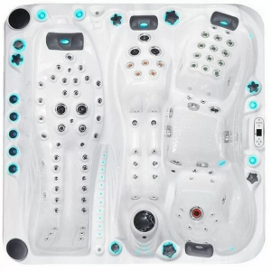 Гідромасажний басейн Passion Spas Euphoria Mighty Wave (230x230x91 см), Сріблясто-білий