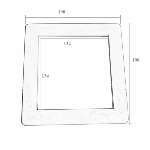 Лицевая рамка скиммера EMAUX Standard EM0010 01051049