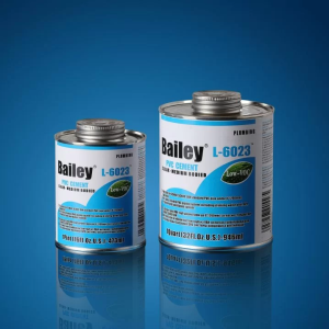 Клей для труб ПВХ Bailey L-6023 473 мл, прозрачный