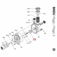 Крыльчатка насоса Speck BADU MAGIC ІІ/6 (292.1623.002)