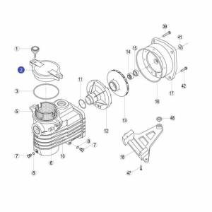 Кришка префільтру насоса Kripsol OK RBH0002.01R/RPUM0002.01R