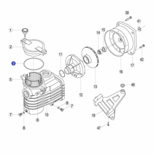 Гумка для кришки OK RBH0011.01R