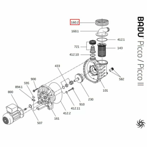 Гайка префильтра Speck BADU PICCO ІІ/MAGIC (292.1616.020)