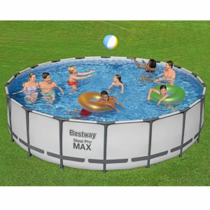 Каркасный бассейн Bestway 56462 (549х122 см) с картриджным фильтром, лестницей и защитным тентом
