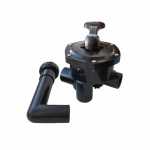 Кран шестиходовой Emaux MPV03 (88280811B), (1.5", боковое подключение)