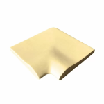 Угловой копинговый камень Aquazone 250x300x50-25 мм, бежевый, уценка