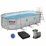 Каркасный бассейн Bestway 56716 (549х274х122 см) с картриджным фильтром, лестницей и тентом
