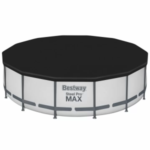 Каркасный бассейн Bestway 56950 (427х107 см) с картриджным фильтром, тентом и лестницей
