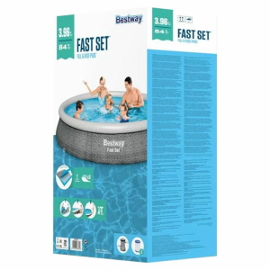 Надувной бассейн Bestway 57376 (396x84 см) с картриджным фильтром
