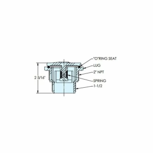 Дренажный клапан Hayward SP1056