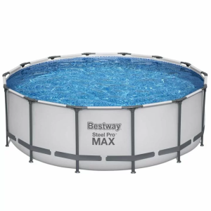 Каркасний басейн Bestway 5612X (427х122 см) з картриджним фільтром, тентом та сходами