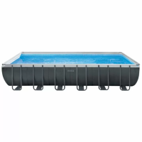 Каркасный бассейн Intex 26368 ULTRA XTR (732х366х132 см) с песочным фильтром, лестницей и тентом