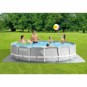 Каркасный бассейн Intex 26724 (457х107 см) с картриджным фильтром, лестницей и тентом