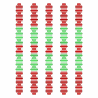 Роздільник доріжки Hayward Big Red/Green, AISI 316, 50 м