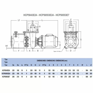 Насос Hayward HCP501253E7 (380В, 135 м3/год, 12.5HP)