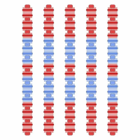 Роздільник доріжки Hayward Big Red/Blue, AISI 316, 25 м