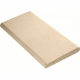 Копинговый камень Aquazone Tuff 250x500x50-25 мм, бежевый (пористый)
