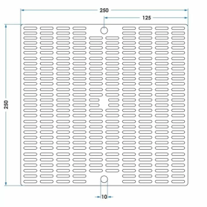 Решетка донного слива Kripsol SPP RDCP0003.00R