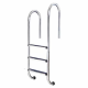 Лестница для бассейна Hayward Asymmetric Muro (3 ступени), для узкого борта, AISI-304