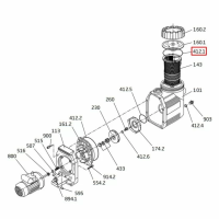 Уплотнительное кольцо крышки префильтра Speck BADU Prime (292.1141.210)