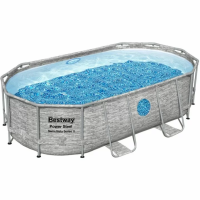 Каркасный бассейн Bestway Ротанг 56714 (427х250х100) с картриджным фильтром