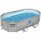Каркасный бассейн Bestway Ротанг 56714 (427х250х100) с картриджным фильтром
