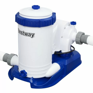Каркасний басейн Bestway 561FM (610х132 см) з картриджним фільтром, сходами та тентом