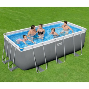 Каркасный бассейн Bestway 56457 (412х201х122 см) с песочным фильтром и лестницей