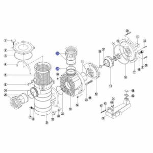 Муфта насоса Kripsol KAN-RPUM2425.02R/RBH0015.03R, 100 мм